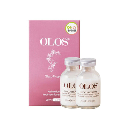 OLOS Glyco Anti-oxidant Treatment Face Serum 20mL (Duo Set)