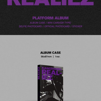 KANG DANIEL - REALIEZ (4TH MINI ALBUM) [PLATFORM ALBUM]