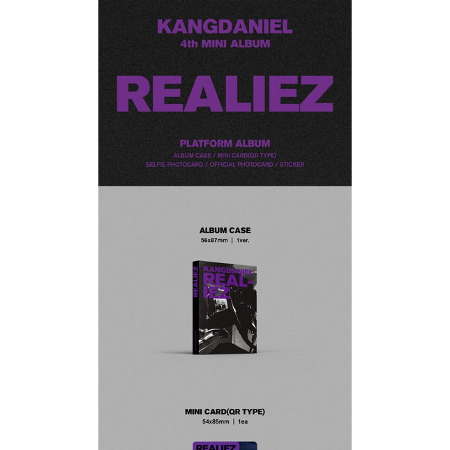 KANG DANIEL - REALIEZ (4TH MINI ALBUM) [PLATFORM ALBUM]