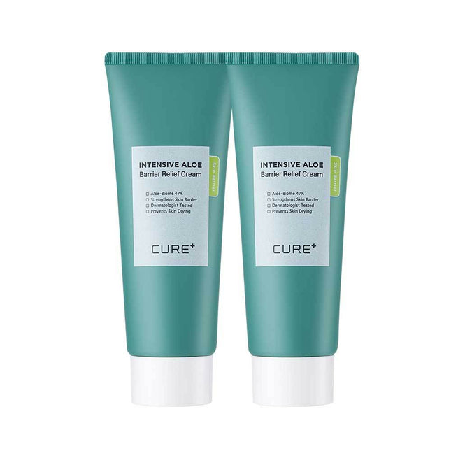 Cure Intensive Aloe Barrier Relief Cream 100g 1+1 Special Set