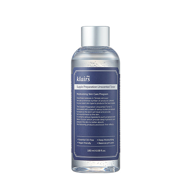 Klairs Supple Preparation Unscented Toner 180ml