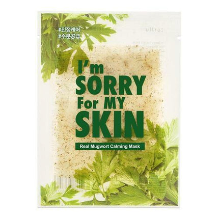 ultru I'm Sorry For My Skin Real Mugwort Calming Mask Sheet 1 Sheet