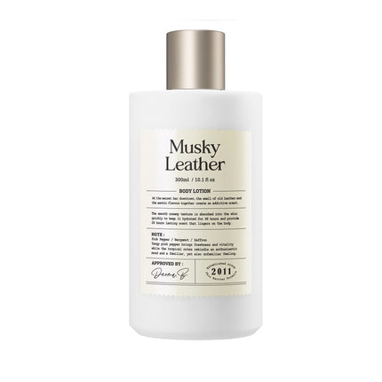 Derma B Narrative Body Lotion Musky Leather 300ml