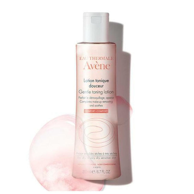 Avene Gentle Toning Lotion (main product 200 ml + 100 ml additional gift) - Keautiful