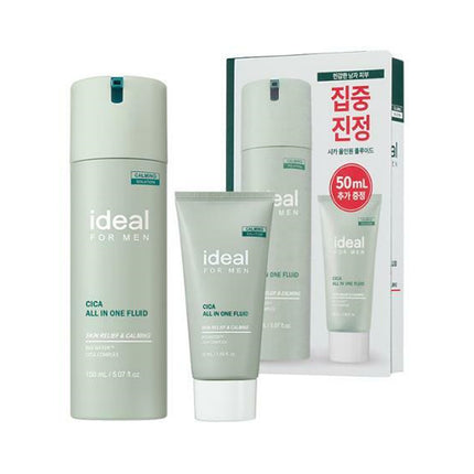 Ideal for Men Cica All-in-One Planning (150ml + 50ml gift) - Keautiful