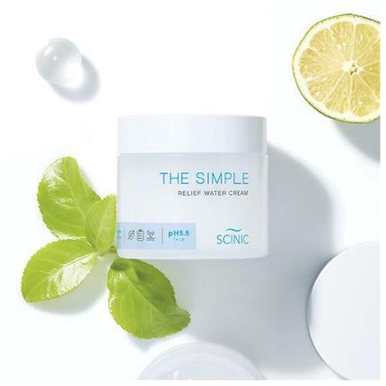 Scinic The Simple Relief Moisture Cream Double Plan (80 ml + 80 ml)