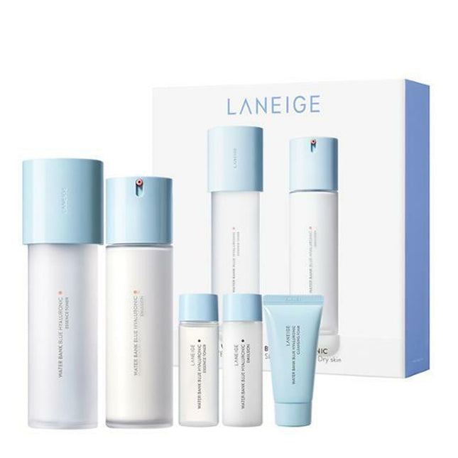 Laneige Waterbank Blue Hyaluronic Basic 2 types (Medium Dry) - Keautiful