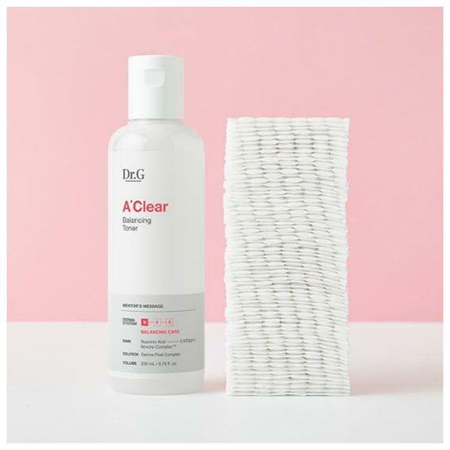 Dr.G A Clear Balancing Toner 200 ml Plan (+Cotton) - Keautiful