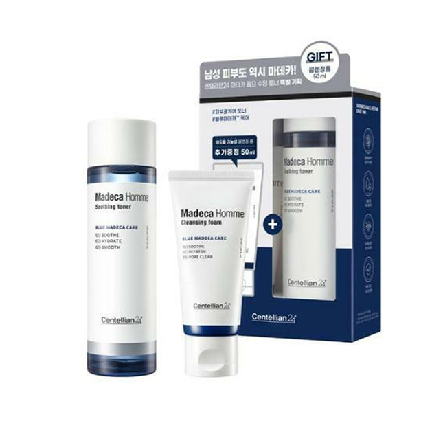 Centellian24 Madeka Homme Soothing Toner Special 2 types planned (150ml toner + 50ml cleansing)