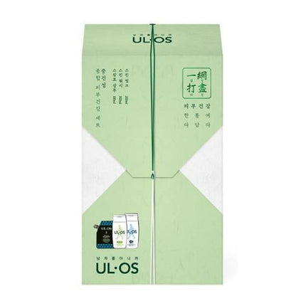 Uros Medium-Dry Comprehensive Skin Health Set (200 ml of skin milk + 300 ml of skin wash + 100 ml of shampoo) - Keautiful