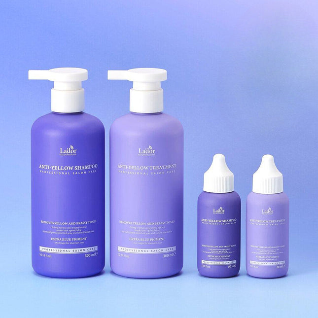 La'dor Anti Yellow Shampoo Special Set (+Shampoo 50mL+Treatment 50mL)