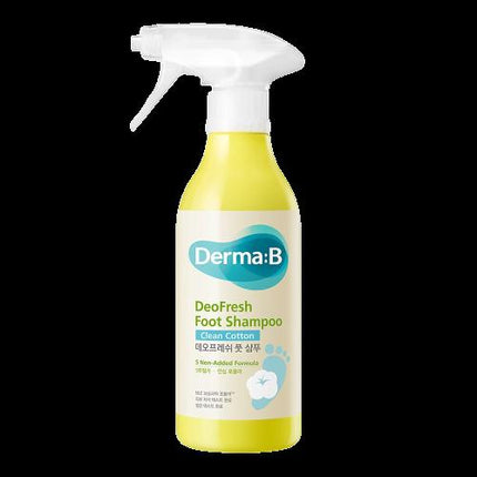 Derma B DeoFresh Foot Shampoo #Clean Cotton 400mL