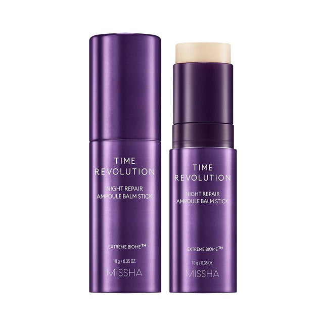 MISSHA Time Revolution Night Repair Ampoule Balm Stick Double Pack (10g+10g)