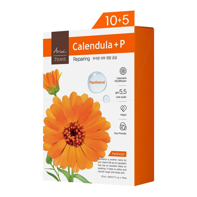ARIUL 7 Days Mask Sheet Calendula P_10+5