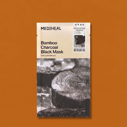 MEDIHEAL Bamboo Charcoal 4D Black Mask Sheet 10P