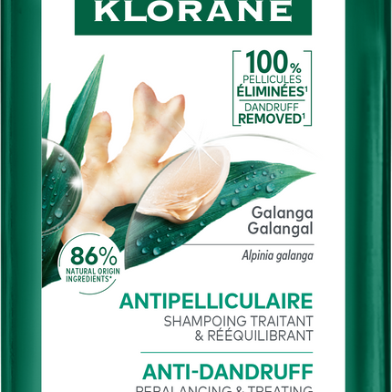 KLORANE Galangal Ginger Anti-Dandruff Shampoo 400ml