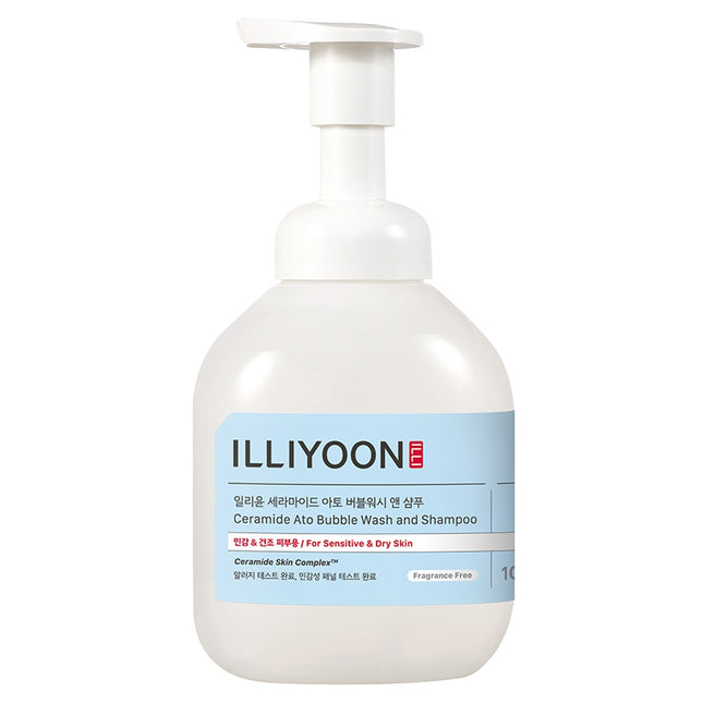 ILLIYOON Ceramide Ato Bubble Wash and Shampoo 400ml