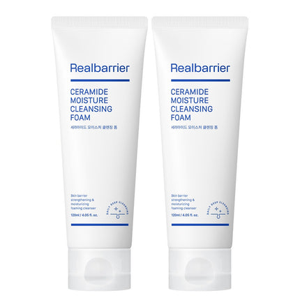 Real Barrier Ceramide Moisture Cleansing Foam 120mL Duo Pack