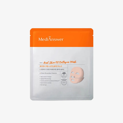 MediAnswer Real Skin Fit Collagen Mask Sheet 1ea
