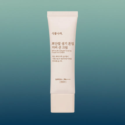 Shingmulnara White Rice Bright Tone Up Cover Sun Cream 50mL