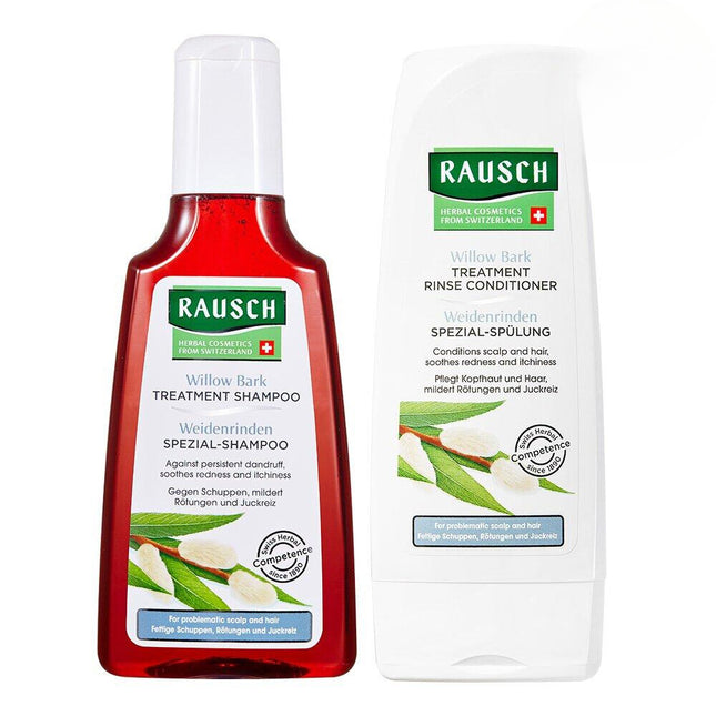 Rausch Willow Bark Treatment Shampoo 200ml & Conditioner 200ml Set