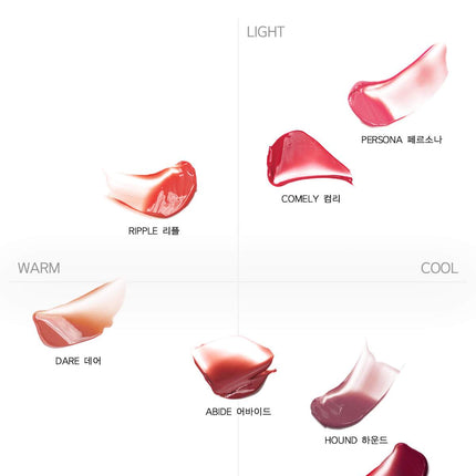 NAMING. Dewy Glass Lip Tint 7 Colors