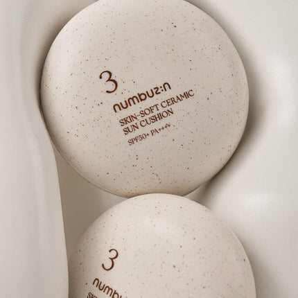 numbuzin No. 3 Skin-Soft Ceramic Sun Cushion SPF50+ PA++++