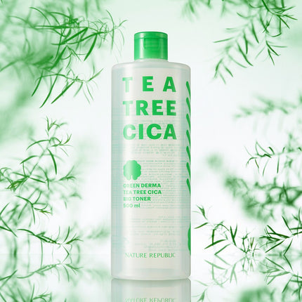 Nature Republic Green Derma Tea Tree Cica Big Toner 500ml