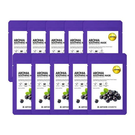 JAYJUN Aronia Soothing Mask Sheet 1 STEP 10ea