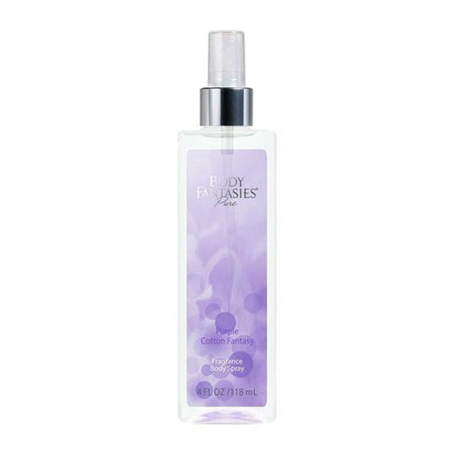 Body Fantasies Pure Fragrance Body Spray 118ml #Purple Cotton Fantasy