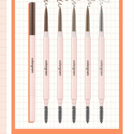 colorgram Micro Slim Brow Pencil 5 Colors To Choose