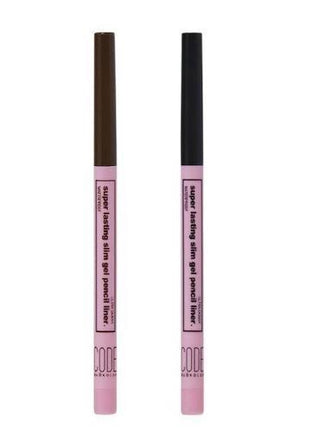 CODE GLOKOLOR P. Super Lasting Slim Gel Pencil Liner 0.5g