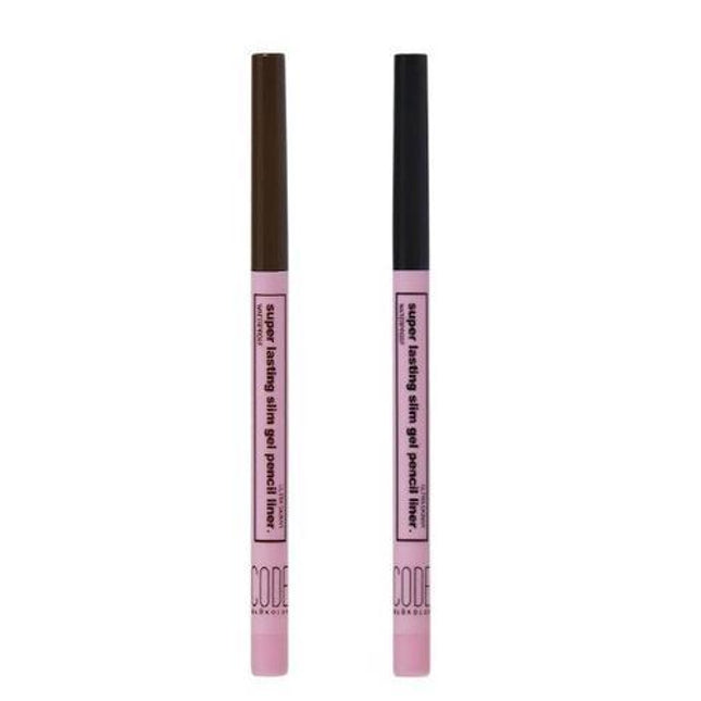 CODE GLOKOLOR P. Super Lasting Slim Gel Pencil Liner 0.5g