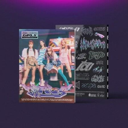 AESPA - GIRLS (2ND MINI ALBUM) REAL WORLD VER.