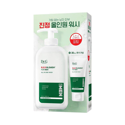 Dr.G Red Blemish For Man All In One Wash 500mL Special Set (+30mL)