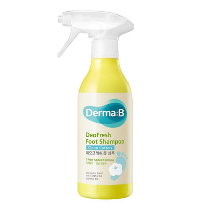 Derma B DeoFresh Foot Shampoo #Clean Cotton 400mL