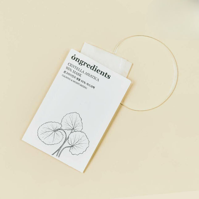 ongredients Centella Asiatica 95% Mask Sheet 1ea