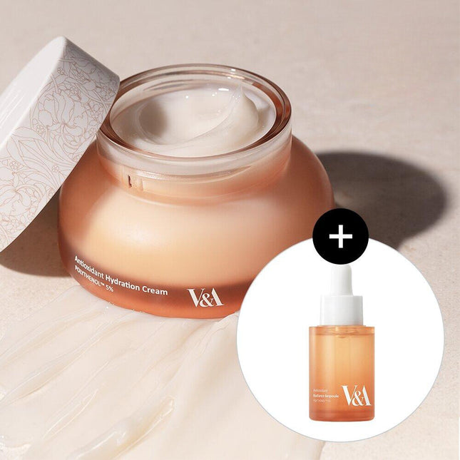 V&A BEAUTY Antioxidant Hydration Cream 50mL Special Set (+Ampoule 20mL)