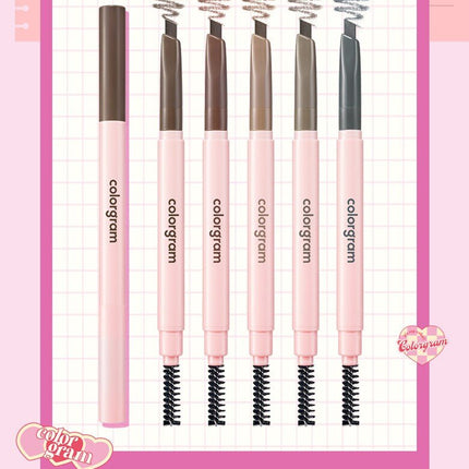 colorgram Easy Auto Brow Pencil 5 Colors