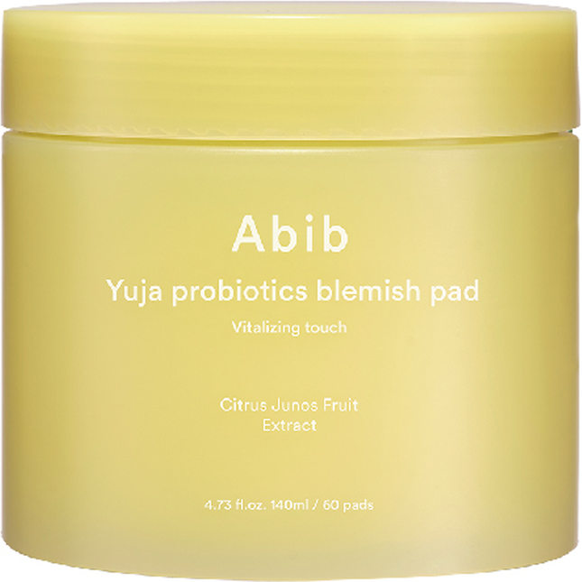 Abib Yuja Probiotics Blemish Vitalizing Touch Pad, 1ea, 60ea