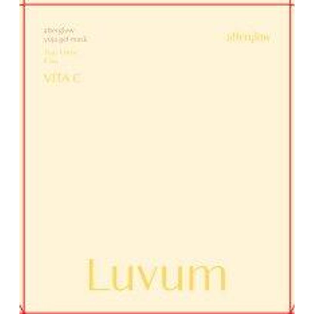 luvum Afterglow Yuja Gel Mask Sheet 5P