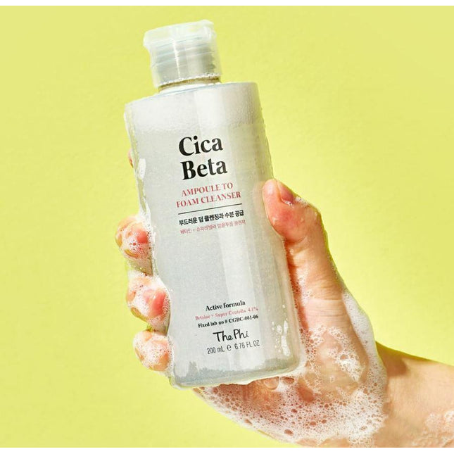 The Phi Cica Beta Amopule To Foam Cleanser 200mL
