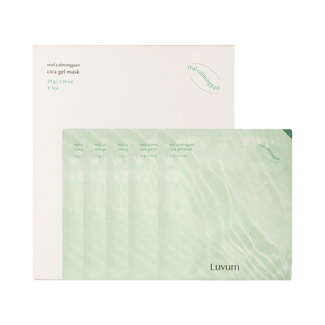 luvum Real Calmingpair Cica Gel Mask Sheet 5P