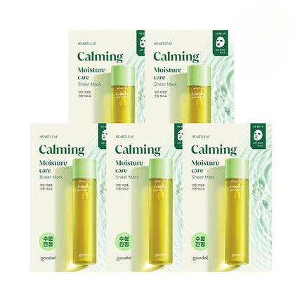 goodal Heartleaf Calming Moisture Care Sheet Mask 5pcs Special Set