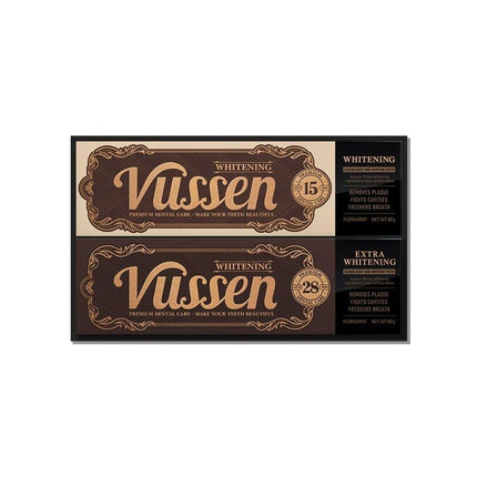 VUSSEN Teeth Whitening Paste 2ea Set (NEW 15 + NEW 28)