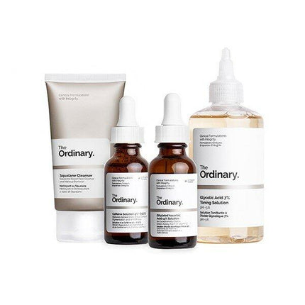 The Ordinary The Bright Set (Cleanser 50mL+Toner 240mL+Serum 30mL+30mL)