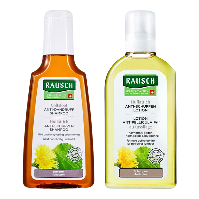 Rausch Coltsfoot Antidandruff Shampoo 200ML & Lotion 200ML Set