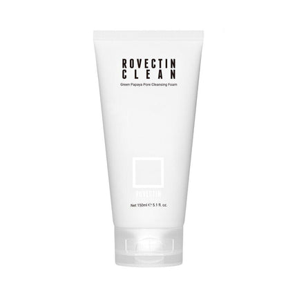 ROVECTIN Clean Green Papaya Pore Cleansing Foam 150mL