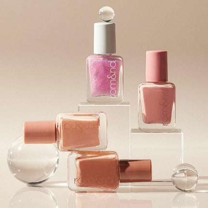 rom&nd Mood Pebble Nail Muteral Nude 4 Types