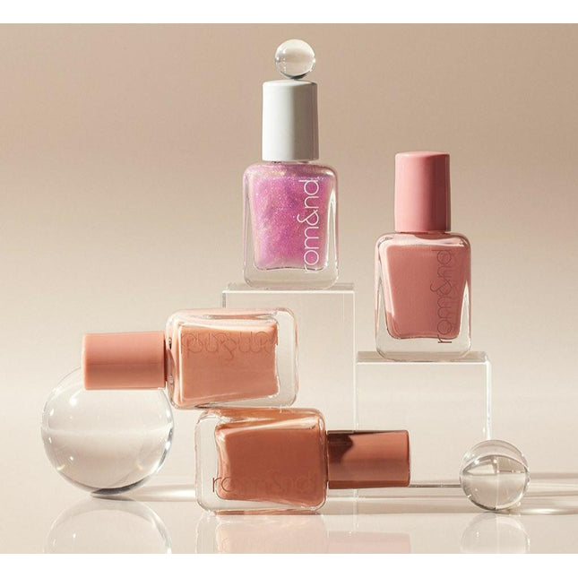rom&nd Mood Pebble Nail Muteral Nude 4 Types